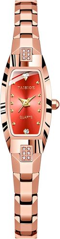 MASTOP Slim Thin Gold Watches for Women Dainty Hexagon Ladies Quartz Wrist Watches Stainless Steel Band Fashion Analog Watch Luxury Bracelet Ladies Elegant Dress Small 50M Watereproof in Saudi Arabia