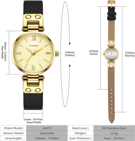 BEN NEVIS Watches for Women Elegant Classic Small Gold Leather Watch Easy Reader Women's Wrist Watches in Saudi Arabia