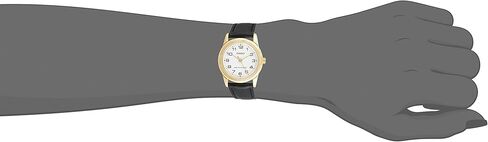 Casio Women's LTPV001GL-7B Black Leather Quartz Watch in Saudi Arabia