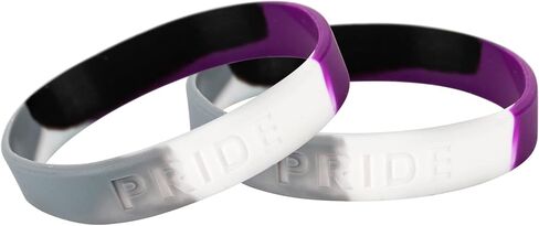 Transgender, Rainbow Gay Pride, Bisexual, Pansexual, Asexual Silicone Bracelets – LGBTQ+ Wristbands for Pride Month, Parades, Events, Fundraisers, Awareness & Support – Unisex in Saudi Arabia