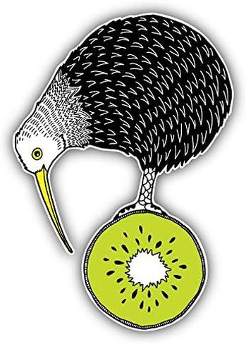 Kiwi Bird Sticker for Scrapbooking Waterproof Vinyl Stickers for Water Bottle, Laptop & Phone Case 50 Pack in Saudi Arabia