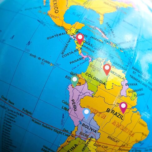 280 Pcs Map Stickers, Self-Adhesive Map Location Markers Stickers, Colorful Peel and Stick Indicator Labels Maps Pointer Markers for Marking Camping, Travel Destinations in Saudi Arabia