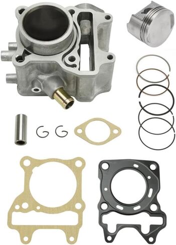 طقم حشية مكبس أسطوانة الأسطوانة 52.4 مم متوافق مع SH125i 13-19 PCX125 12-19 in Kuwait