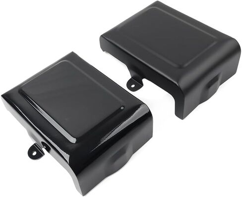 SIKUAI 1 Pc Right Iron Fairing Side Panel Battery Cover Gloss Black For Harley Dyna For Street bob 2006-2014 in Kuwait