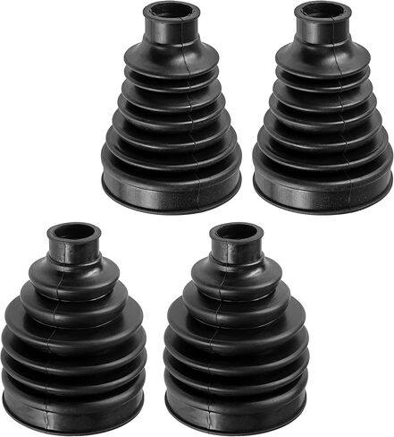 Caltric Caltric 2x Front Axle CV Boot Kit Complete Left/Right Compatible with Can-am 715900299 715900298 in Saudi Arabia