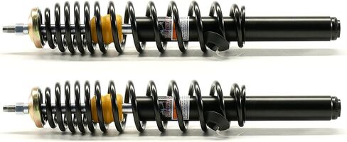Monster Performance Full Shock Set for Polaris 7044149 7044139 Front & Rear Ranger 400 500 570 800 Monotube Responsive Handling Quality Tested Gas-charged Anti-foam Anti-shear Adjustable in Saudi Arabia