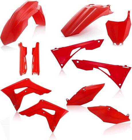 19 HONDA CRF450R: Acerbis Full Plastic Kit (RED) in Saudi Arabia