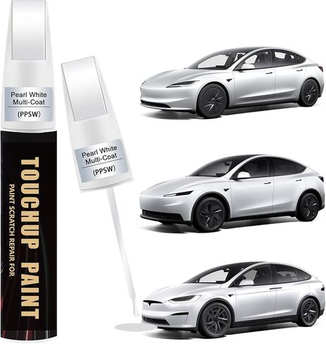 Deep Blue Metallic(PPSB) Car Paint Touch Up Pen Compatible with Tesla,2-In-1 Color Accurate Touch Up Car Scratch Repair Paint Exact Match Tesla Series Automotive Scratch Remover for Nicks&Chips Repair in Kuwait