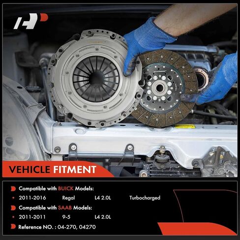 طقم قابض ناقل الحركة A-Premium متوافق مع Buick Regal 2011-2016 وSaab 9-5 2011، 2.0L in Saudi Arabia
