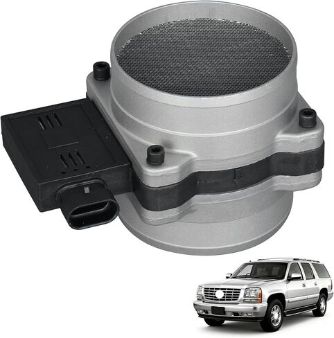 AF10044 Mass Air Flow Sensor Meter MAF Compatible with Chevrolet C1500 K1500 Truck 1996-99, Express Suburban C2500 K2500 1996-00, GMC Savana Yukon, Cadillac Escalade Replace OE 25008219 in Kuwait
