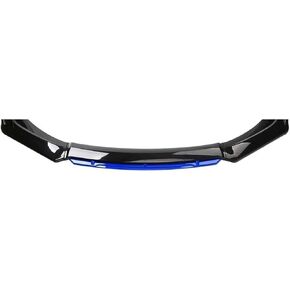 for Porsche Macan (2014-2026) Front Bumper Lip Compatible Splitter Lip Decorative Car Body Kit Extension Accessories,B/Carbon Fiber Black in Saudi Arabia