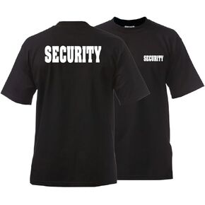 Gs-eagle Men's Security Heavyweight Short Sleeves Black 3X-Large T-Shirt in Saudi Arabia