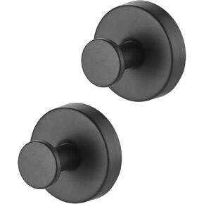 Suction Cup Hooks for Wreaths on Glass, 2025 New No Drill Suction Cup Hooks for Shower Wall Hanging Towels, Suction Cup Wreath Hanger Holder for Glass Door Window Mirrors Bathroom (Black) in Kuwait