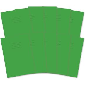 دفاتر تمارين هاملين مقاس A4، 48 صفحة، أصفر، عبوة من 10 دفاتر للمدرسة، مسطرة وهامش 8 مم in Kuwait