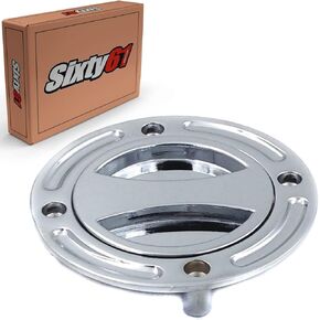 Chrome Gas Cap Compatible with Hayabusa 1999-2007 Suzuki Fuel Tank Keyless in Kuwait