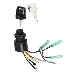 Boat Ignition Switch with Keys for Mercury Mariner Replace Mercury Ignition Switch 87-17009A2 87-17009A5 Control Box with 2 Keys 3 Position 6 Wire Connectors in Saudi Arabia