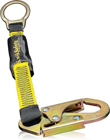 KwikSafety - Charlotte, NC - DOLPHIN DORSAL [2 PACK] 18" D-Ring Extender ANSI Tested OSHA Compliant Safety Harness Extension Lanyard Safety D Ring PPE Construction Roofing Fall Arrest Gear in Saudi Arabia