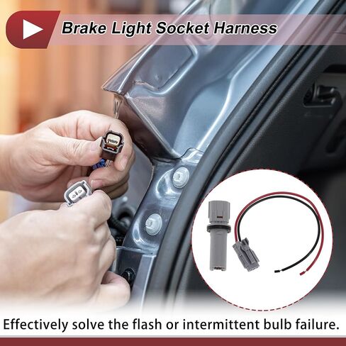 1 Set Brake Light Socket Wiring for Kia Forte 2010-2013 No.927301M000 Lamp Bulb Pigtail Connector Harness in Saudi Arabia