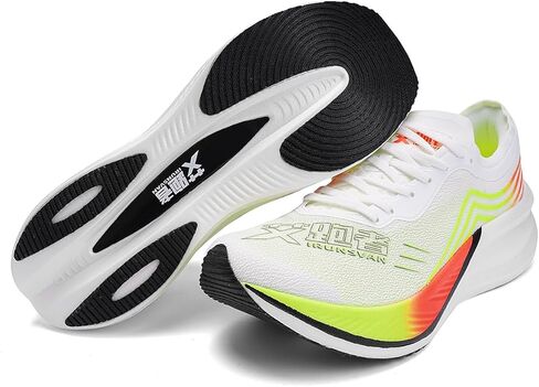 New Carbon Plate Running Shoes for Men Breathable Cushioning Sports Non-Slip PB Lightweight Rebound Road Sneakers in Saudi Arabia