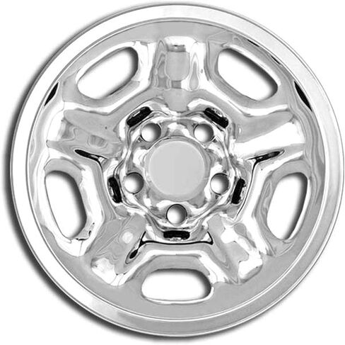 قم بترقية أغطية عجلات السيارة Auto Premium FX Chrome مقاس 15 بوصة (مجموعة من 4) لسيارة Toyota Tacoma 2005-2015 in Saudi Arabia