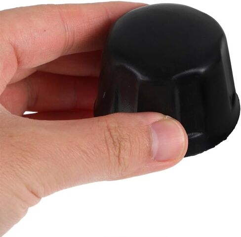 Rubber Dust-Proof Cap Cover for ATV Wheel Hub 2.17X1.57X1.38In Hubcaps Rim Protection for 110-250Cc Quad Go- Accessories in Saudi Arabia