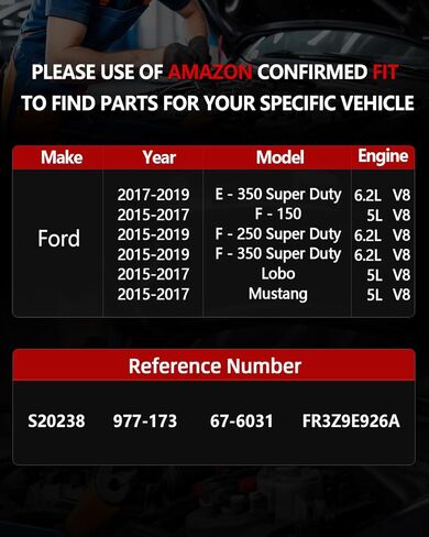 OKLPF Electronic Throttle Body Compatible with 2015-2017 Ford F150 Lobo Mustang 5L V8,2015 2016 2017 2018 2019 F250 F350 2017-2019 E350 Super Duty 6.2L V8,Replace S20238 Throttle Body Assembly in Kuwait