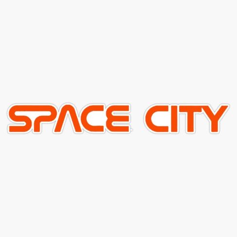 Space City-Astros Sticker Bumper Sticker Vinyl Decal 5" in Saudi Arabia