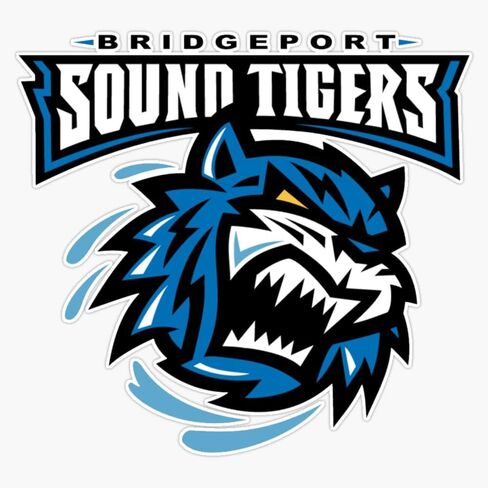 Magnet Fabulous Bridgeport Sound Tigers Design Magnet Vinyl Decal Sticker 5" in Saudi Arabia