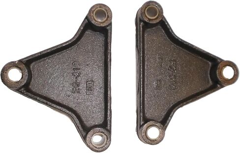 2pack EQ-310 4" Tall Equalizers 9/16" Holes 6" Wide Trailer Axle Spring Pivot Center in Kuwait