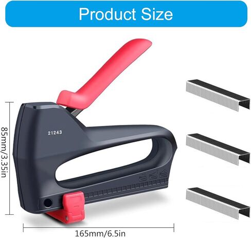 Nails Guns Heavy Duty Upholstery Stapler Nails Guns Staple Manual Brad Nailer Staple Guns for Home Projects Woodworking in Kuwait