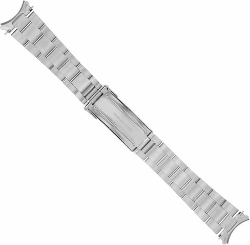 Ewatchparts 20mm Oyster Watch Band Bracelet Compatible With Rolex Submariner GMT I II 16800 16700 Shiny/Center Flip Lock in Saudi Arabia
