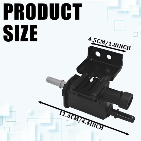 Vapor Canister Purge Valve Solenoid EVAP 214-1680 911-032 Compatible with Chevrolet Silverado, Tahoe, Trailblazer, Suburban, Colorado, GMC Sierra, Yukon, Buick LaCrosse, Cadillac Escalade, More in Saudi Arabia