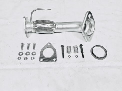 Exhaust Front Flex Pipe Direct Fit Compatible with Honda Accord 2008 2009 2010 2011 2012 2.4L, Compatible with Acura TSX 2.4L 2009 2010 2011 2012 2013 2014 in Saudi Arabia