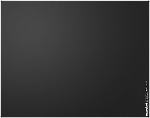 Pulsar Gaming Gears Superglide Pad v3 Type-S – Alumino-Silicate Glass Gaming Mouse Pad, Soft R-Edge, Anti-Slip Silicone Base 490mmx420mm (XL, Black) in Saudi Arabia