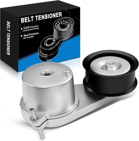 Belt Tensioner Assembly with Pulley for:-Nissan 350Z 2007-2009, 370Z 2009-2019, GT-R 2009-2018 3.5L 3.7L 3.8L for:-Infiniti EX35 FX35 G35 M35 M37 FX37 G37 Q50 Q60 Q70 Replace OE# 119551EA0A in Saudi Arabia
