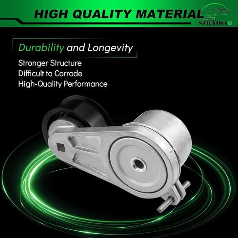 Belt Tensioner Assembly with Pulley for:-Nissan 350Z 2007-2009, 370Z 2009-2019, GT-R 2009-2018 3.5L 3.7L 3.8L for:-Infiniti EX35 FX35 G35 M35 M37 FX37 G37 Q50 Q60 Q70 Replace OE# 119551EA0A in Saudi Arabia