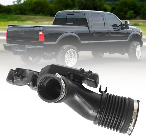 Priprilod منقي هواء مدخل خرطوم أنبوبي مع مشبك متوافق مع Ford F-250 F-350 F-450 Super Duty 2011-2016#BC3Z9B659A in Saudi Arabia
