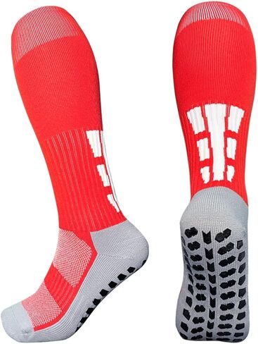 Non-Slip Grip Soccer Socks for Men & Women, Knee High Sports Long Socks Athletic Soccer Football Socks in Saudi Arabia