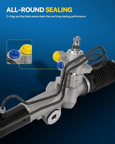 PHILTOP Power Steering Rack and Pinion Compatible with Nissan Maxima 2004-2008 All Models, Altima 2002-2006 3.5L, Hydraulic Rack and Pinion Replace 26-3014 in Saudi Arabia