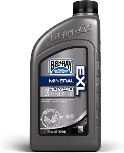 Bel-Ray EXL Mineral 4T Engine Oil | SAE 10W-40 | 1 Liter | SKU: 99090-B1LW in Saudi Arabia
