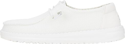 Hey Dude Wendy Stretch Sox White Size 6, Women’s Shoes, Women’s Slip-on Loafers, Comfortable & Light-Weight in Saudi Arabia
