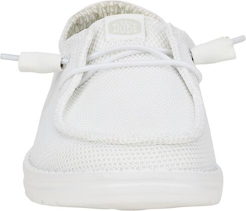Hey Dude Wendy Stretch Sox White Size 6, Women’s Shoes, Women’s Slip-on Loafers, Comfortable & Light-Weight in Saudi Arabia