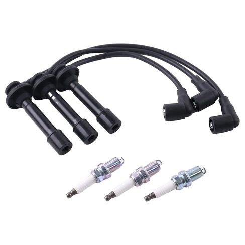 MIA11722 MIA11723 MIA11724 Spark Plug Wire & Plugs Kit Compatible with JD 825i 825i S4 Engine in Saudi Arabia