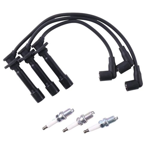 MIA11722 MIA11723 MIA11724 Spark Plug Wire & Plugs Kit Compatible with JD 825i 825i S4 Engine in Saudi Arabia