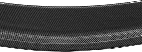 IKON MOTORSPORTS, Trunk Spoiler Compatible with 2013-2015 Honda Civic Sedan 4-Door, R Style Carbon Fiber Print ABS Plastic Rear Trunk Lid Spoiler Wing Lip in Saudi Arabia