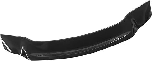IKON MOTORSPORTS, Trunk Spoiler Compatible with 2013-2015 Honda Civic Sedan 4-Door, R Style Carbon Fiber Print ABS Plastic Rear Trunk Lid Spoiler Wing Lip in Saudi Arabia