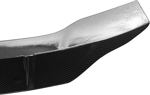 IKON MOTORSPORTS, Trunk Spoiler Compatible with 2013-2015 Honda Civic Sedan 4-Door, R Style Carbon Fiber Print ABS Plastic Rear Trunk Lid Spoiler Wing Lip in Saudi Arabia