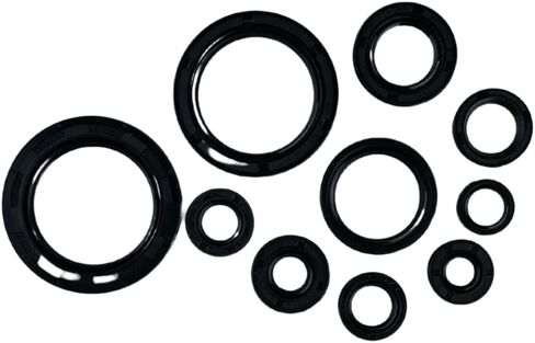 Top and Bottom End Engine Gasket Kit Set with Oil Seals Replacement for Honda CRF250R 2004-2007 in Kuwait