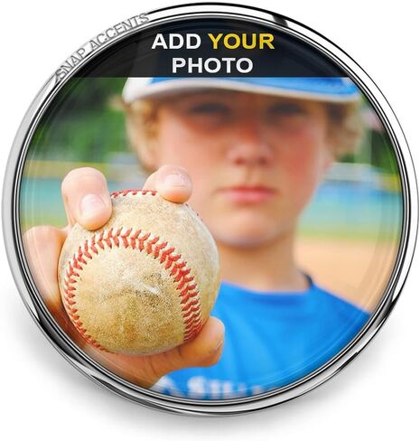 Baseball Snap Jewelry 18MM Ginger Charm Sports Team Ball Button Fits Customizable Necklaces, Bracelets, Keychains in Saudi Arabia