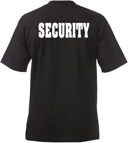 Gs-eagle Men's Security Heavyweight Short Sleeves Black 3X-Large T-Shirt in Saudi Arabia